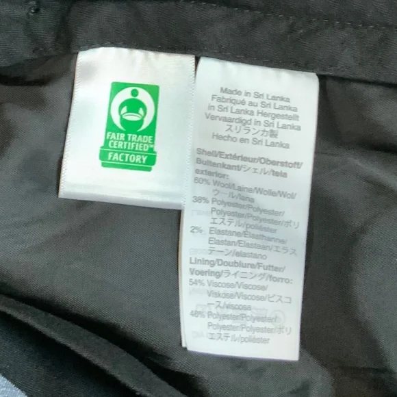 JCrew Black 30 32 Slim Bowery Four Seasons Wool Dress Pants ‘Minimalist Normcore - Picture 6 of 8